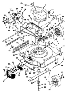 Part Location Diagram of 672082 Murray DISCONTINUED